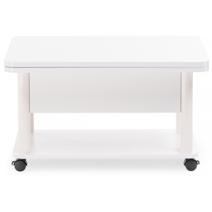 Стол-трансформер Виват 86(172)х72х50(74) белый
