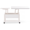 Стол-трансформер Виват 86(172)х72х50(74) белый
