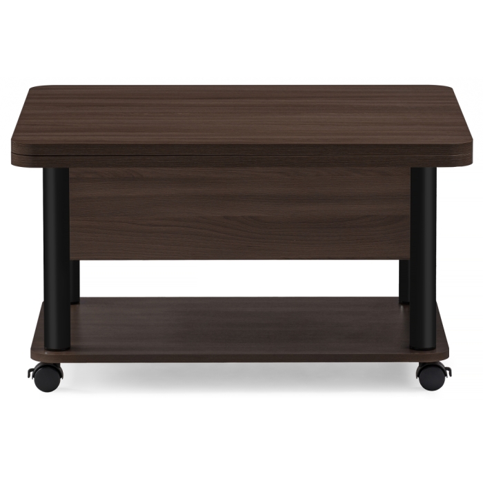 Стол-трансформер Виват темный венге / черный