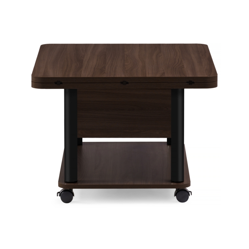 Стол-трансформер Виват темный венге / черный