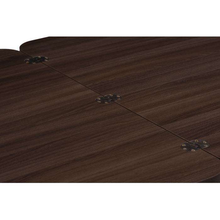 Стол-трансформер Виват темный венге / черный