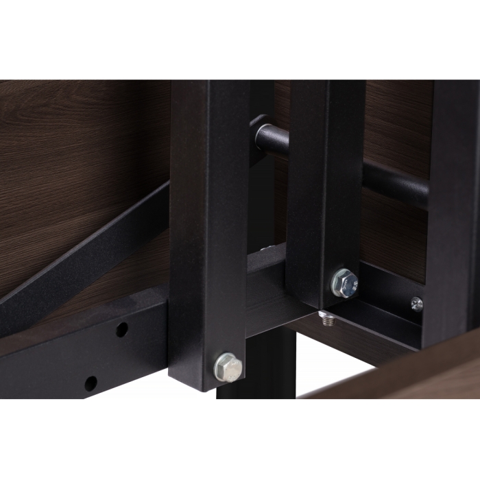 Стол-трансформер Виват темный венге / черный