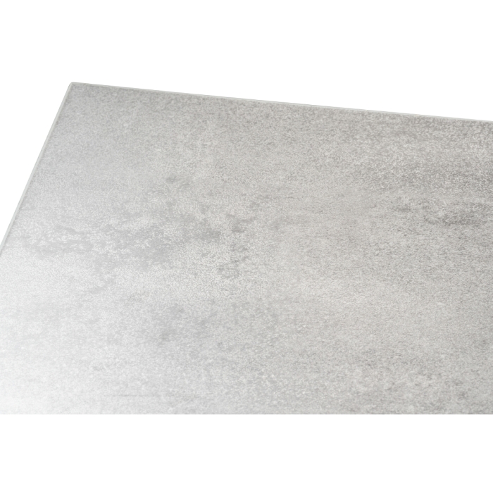 Стол Тринити Лофт 120х60х75 25 мм бетон / матовый черный