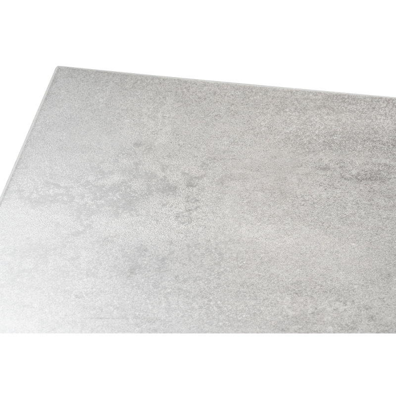 Стол Тринити Лофт 120х60х75 25 мм бетон / матовый черный