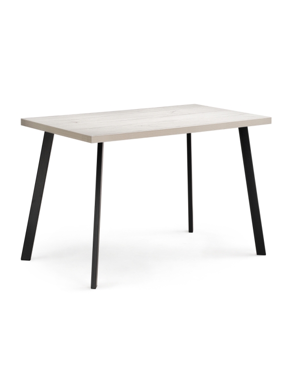 Стол Тринити Лофт 120х60х75 25 мм юта / матовый черный