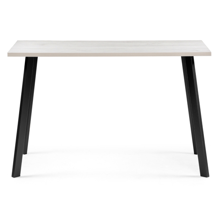 Стол Тринити Лофт 140x80x75 25 мм юта / черный матовый