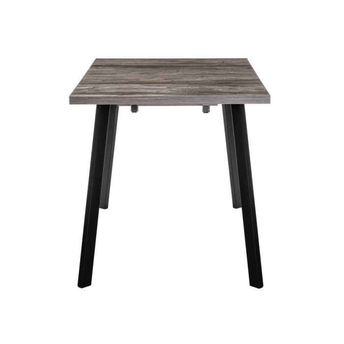 Стол Цефей 120(160)х75х77 дуб рошелье / графит