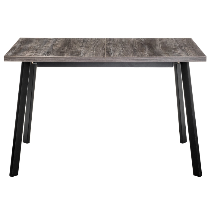 Стол Цефей 120(160)х75х77 дуб рошелье / графит