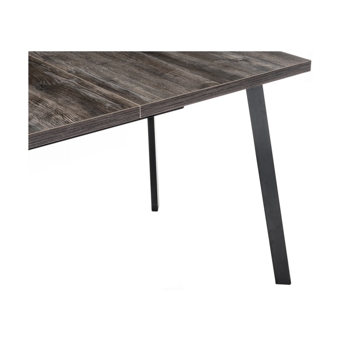 Стол Цефей 120(160)х75х77 дуб рошелье / графит