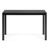 Стол Центавр 120(160)х70х75 файерстоун / черный матовый
