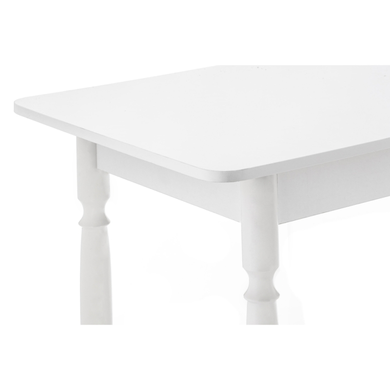 Стол Вуди 100х60х74 белый глянец