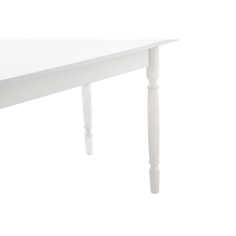 Стол Вуди 100х60х74 белый глянец