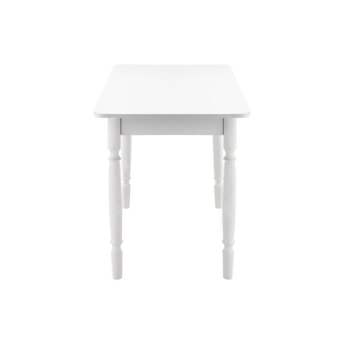 Стол Вуди 100х60х74 белый глянец