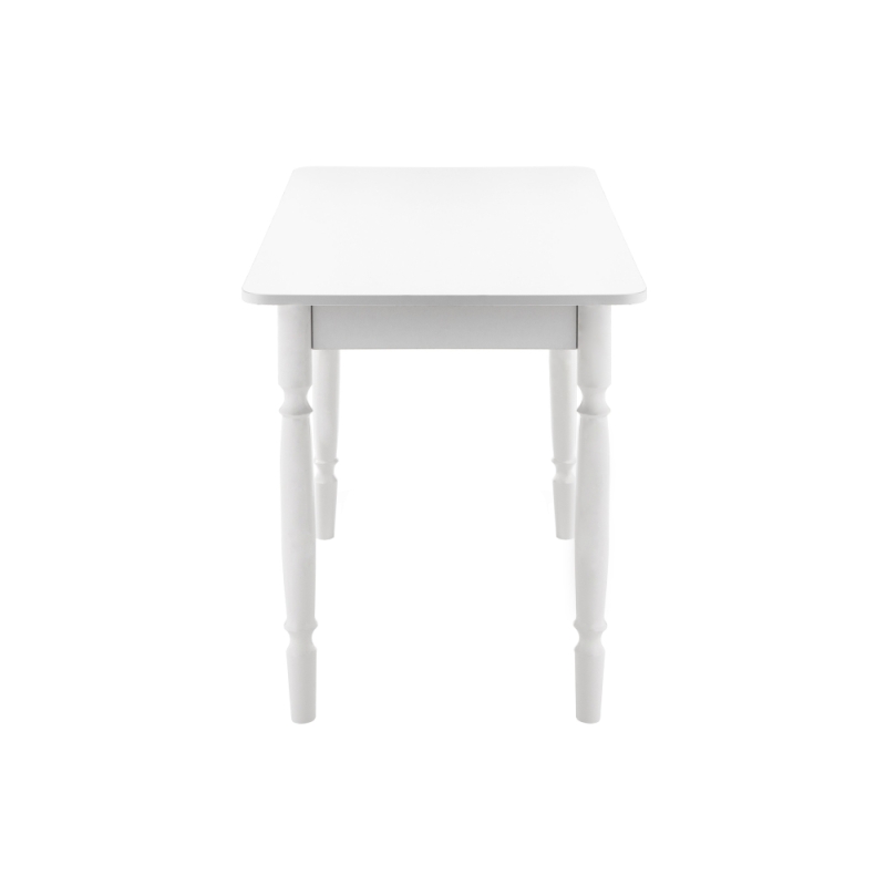 Стол Вуди 100х60х74 белый глянец