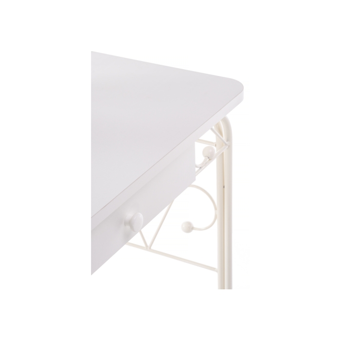 Туалетный столик Клео 3 белый / белый