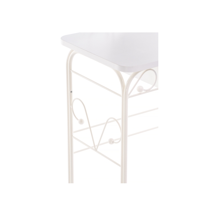 Туалетный столик Клео 3 белый / белый