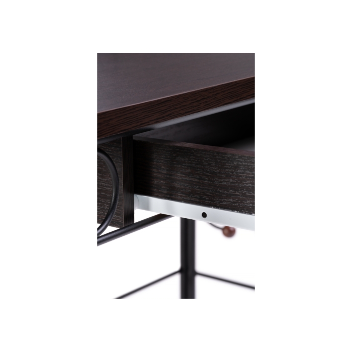 Туалетный столик Клео 3 черный / венге