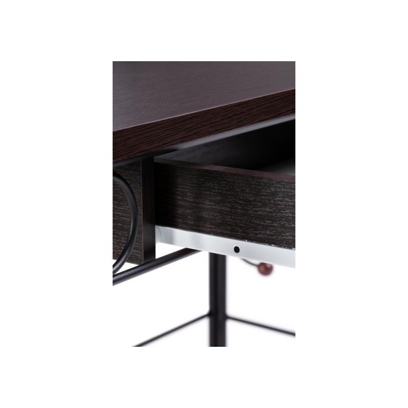 Туалетный столик Клео 3 черный / венге