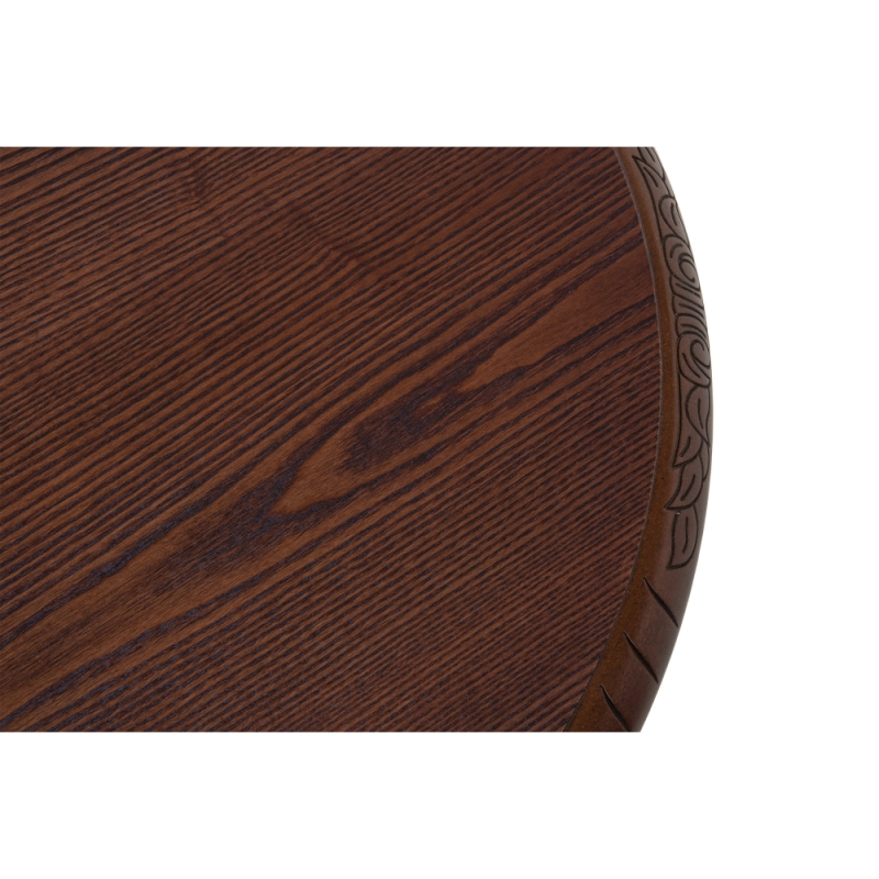 Журнальный столик Бернард орех с коричневой патиной