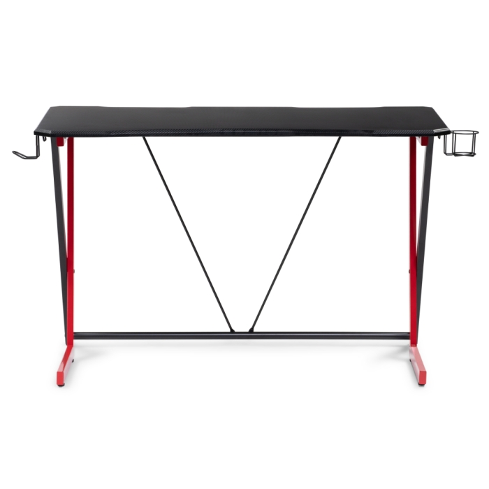 Компьютерный стол Kolman 120х60х76 black / red