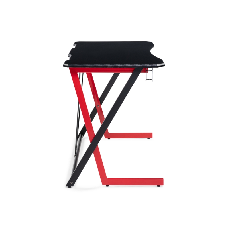 Компьютерный стол Kolman 120х60х76 black / red