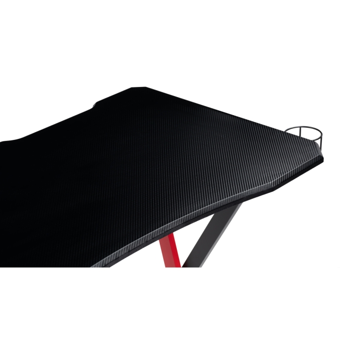 Компьютерный стол Kolman 120х60х76 black / red