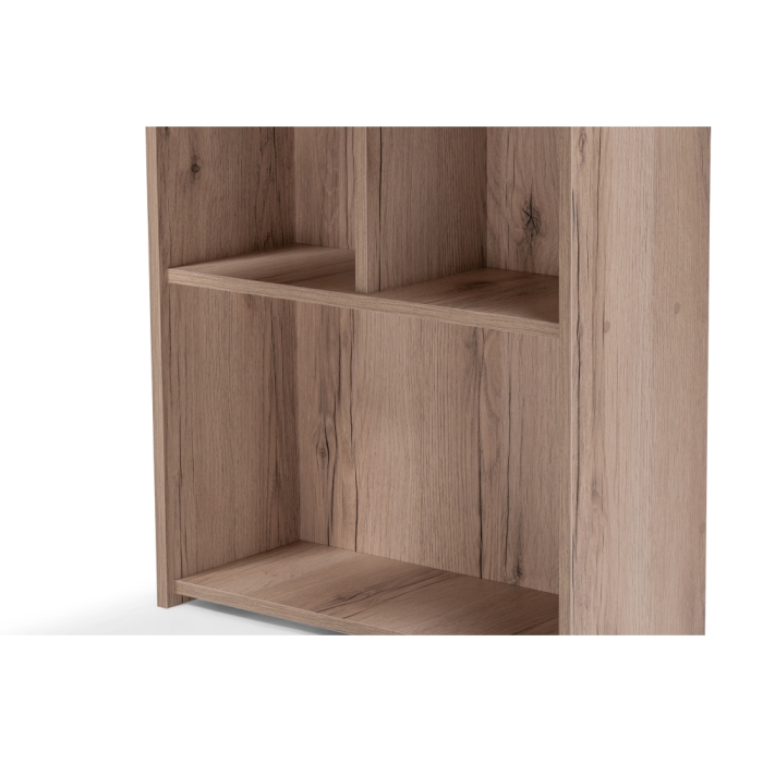 Письменный стол Битти Лофт 116х60х75 дуб делано светлый / белый матовый