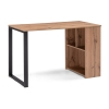 Письменный стол Битти Лофт 116х60х75 дуб вотан / черный матовый