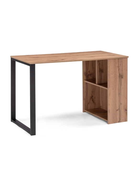 Письменный стол Битти Лофт 116х60х75 дуб вотан / черный матовый