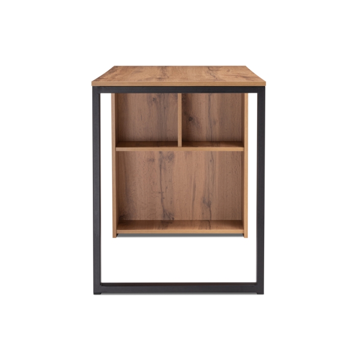 Письменный стол Битти Лофт 116х60х75 дуб вотан / черный матовый