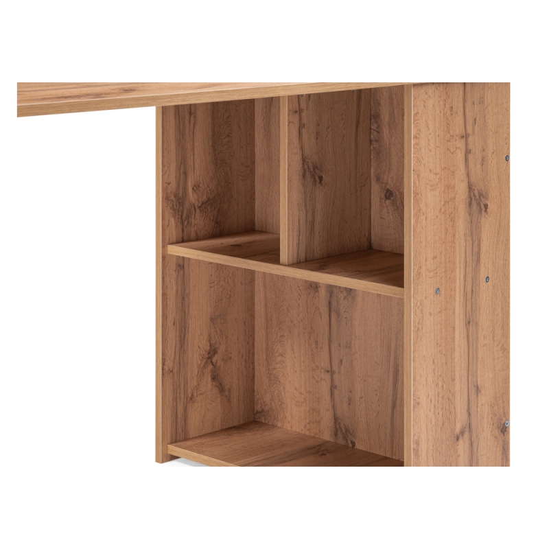 Письменный стол Битти Лофт 116х60х75 дуб вотан / черный матовый