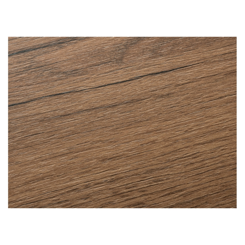 Письменный стол Лео Лофт 85х39х75 черный матовый / дуб делано темный