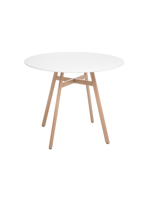 Стол Skandi 80х73 белый