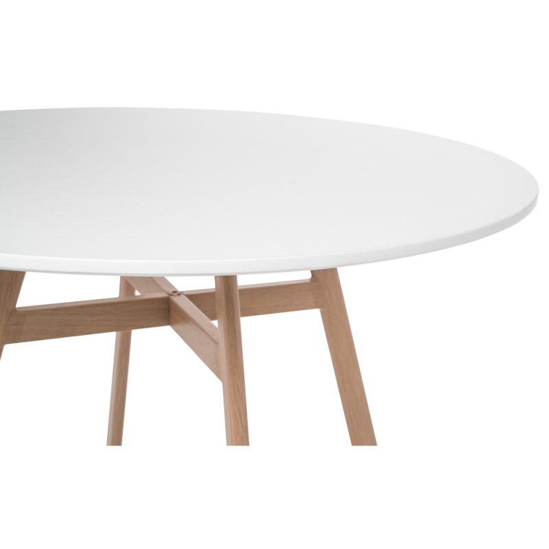 Стол Skandi 90х73 белый