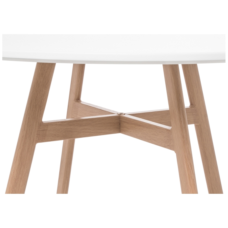 Стол Skandi 90х73 белый