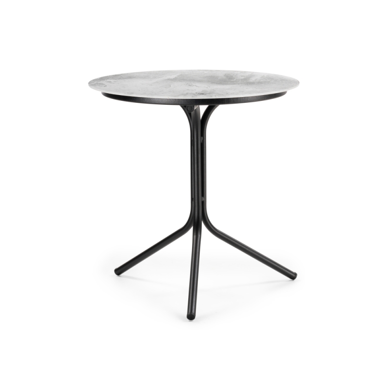 Комплект столиков Рускус белый мрамор / серый мрамор / галифакс