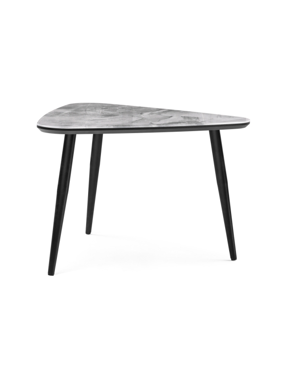 Журнальный столик Рамси 60х60х41 мрамор серый