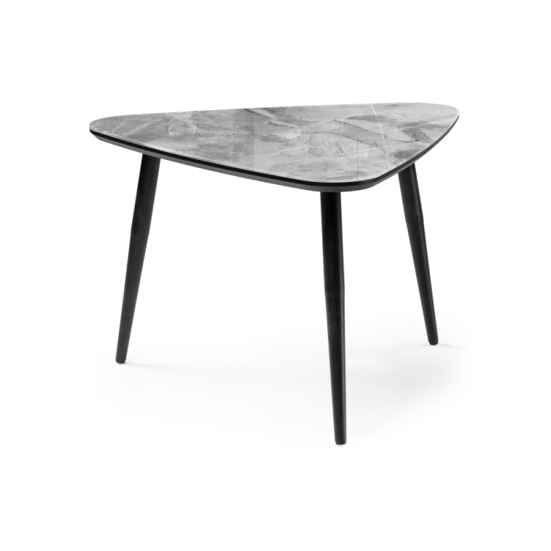 Журнальный столик Рамси 60х60х41 мрамор серый