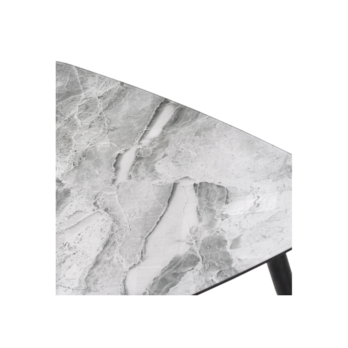 Журнальный столик Рамси 60х60х41 мрамор серый