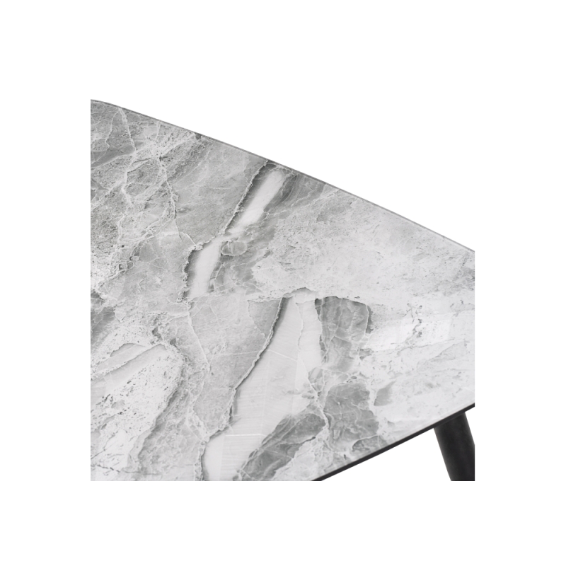 Журнальный столик Рамси 60х60х41 мрамор серый