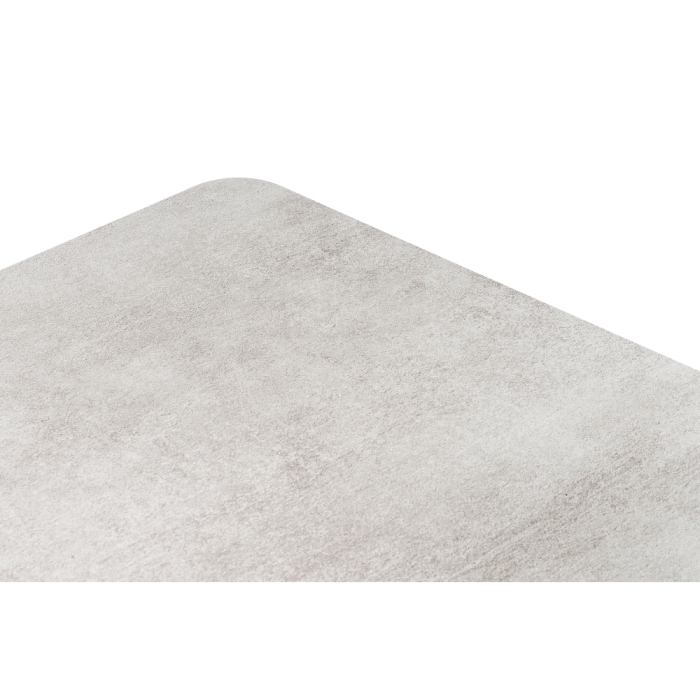 Стол на тумбе Санса 120(160)х80х76 камень темный / камень светлый