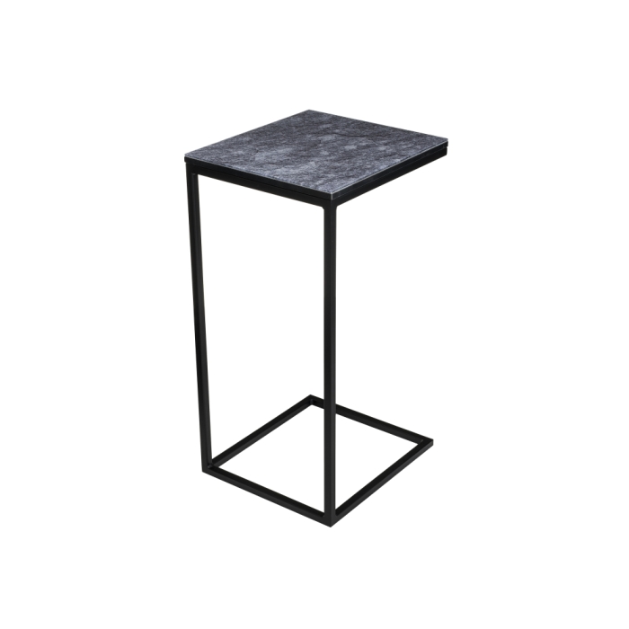 Журнальный столик Геркулес 30х34х62 серый мрамор