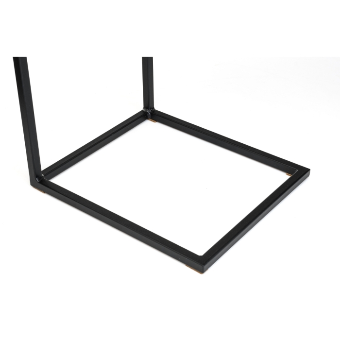 Журнальный столик Геркулес 30х34х62 серый мрамор