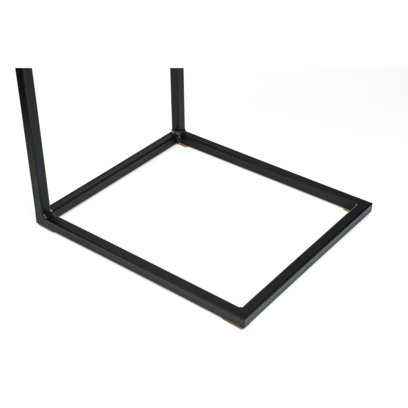 Журнальный столик Геркулес 30х34х62 серый мрамор