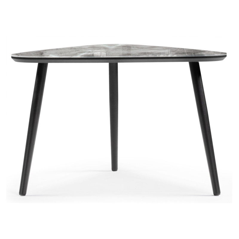 Журнальный столик Рамси 60х60х41 мрамор серый