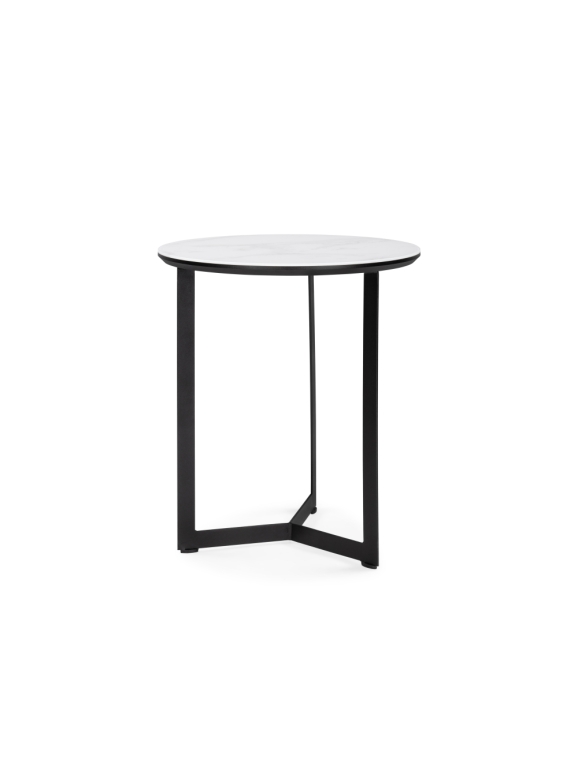 Журнальный столик Роб D-450 45х50 мрамор белый