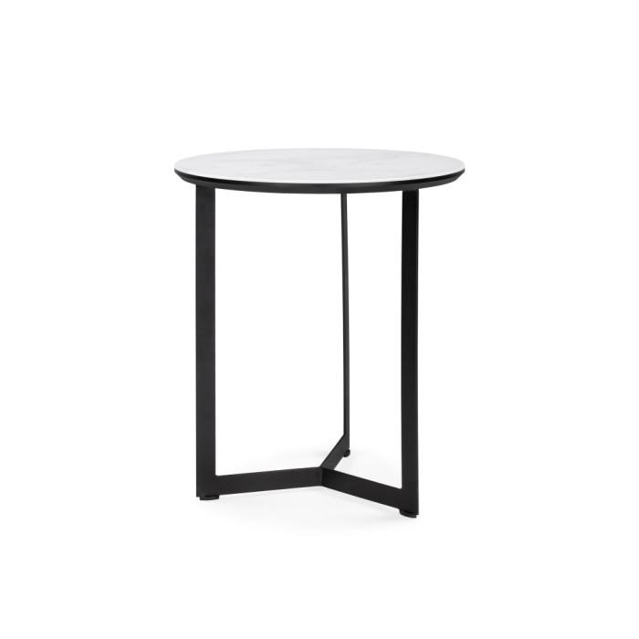 Журнальный столик Роб D-450 45х50 мрамор белый