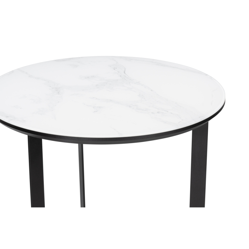 Журнальный столик Роб D-450 45х50 мрамор белый