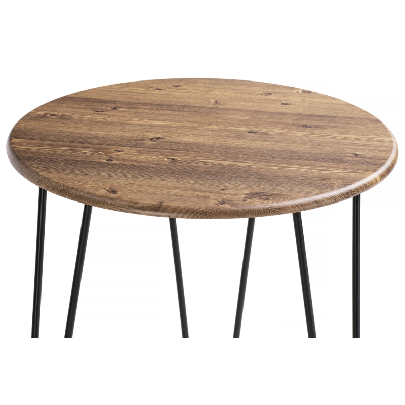 Журнальный столик Шани 60х62 старое дерево