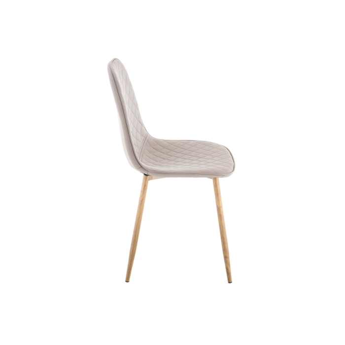 Стул на металлокаркасе Capri champagne